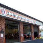 Home_Center_New Facade_Sign Installation 3 red