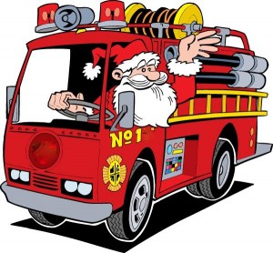 SantaFireTruck